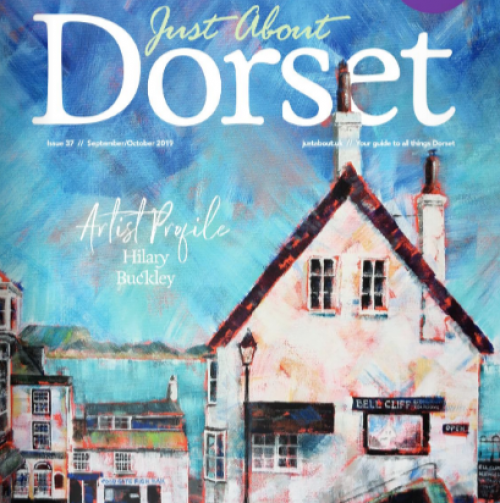 The team in Just About Dorset Magazine