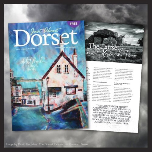 The team in Just About Dorset Magazine